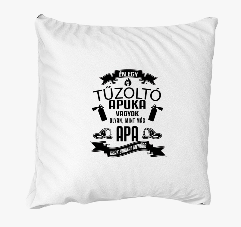 Tűzoltó apuka párna