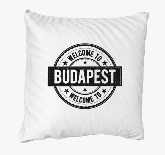 Welcome To Budapest párna