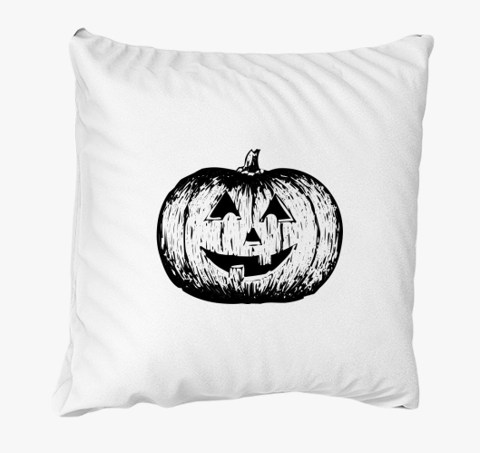 Halloween tökös párna