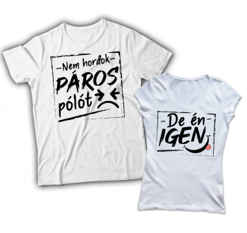 Páros de én igen póló