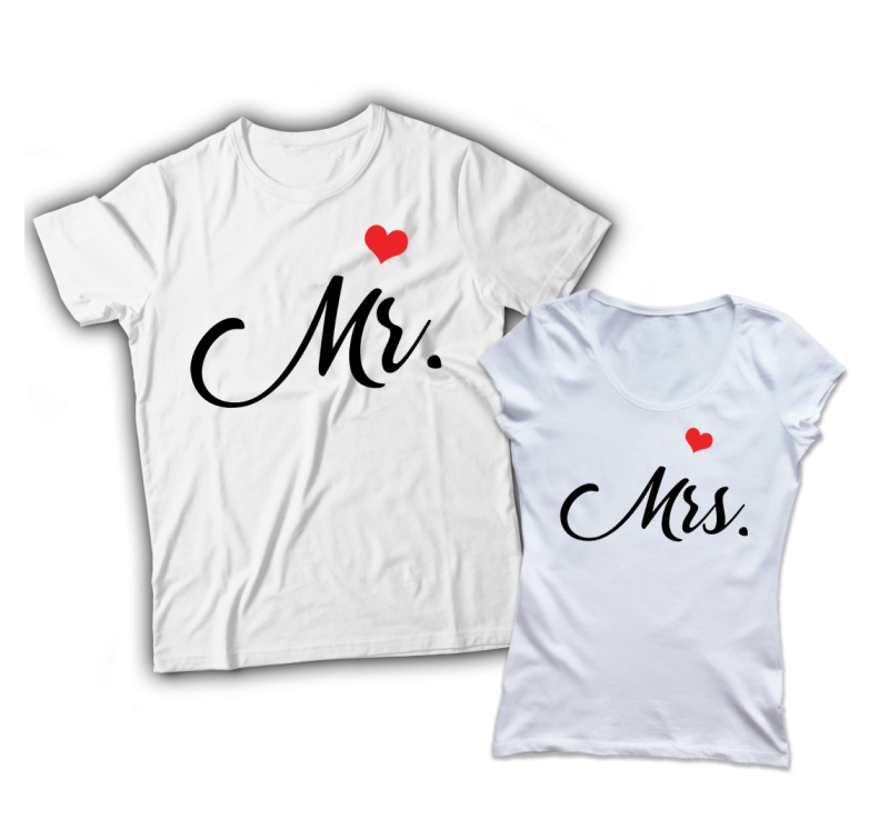 Mr. és Mrs. páros póló
