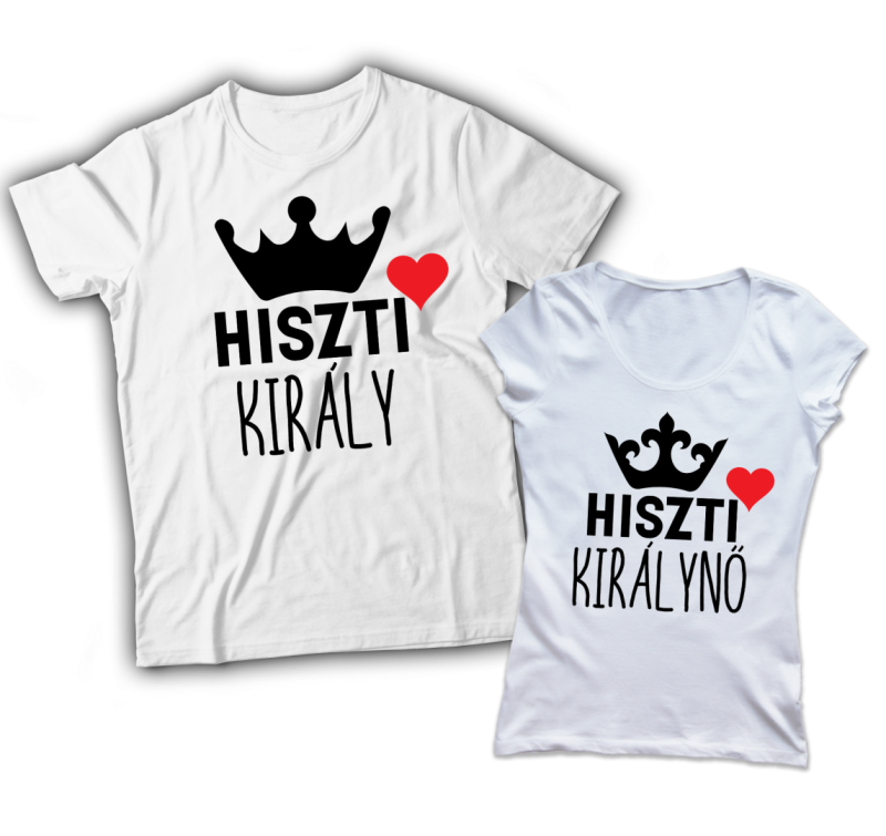 Hiszti király páros póló