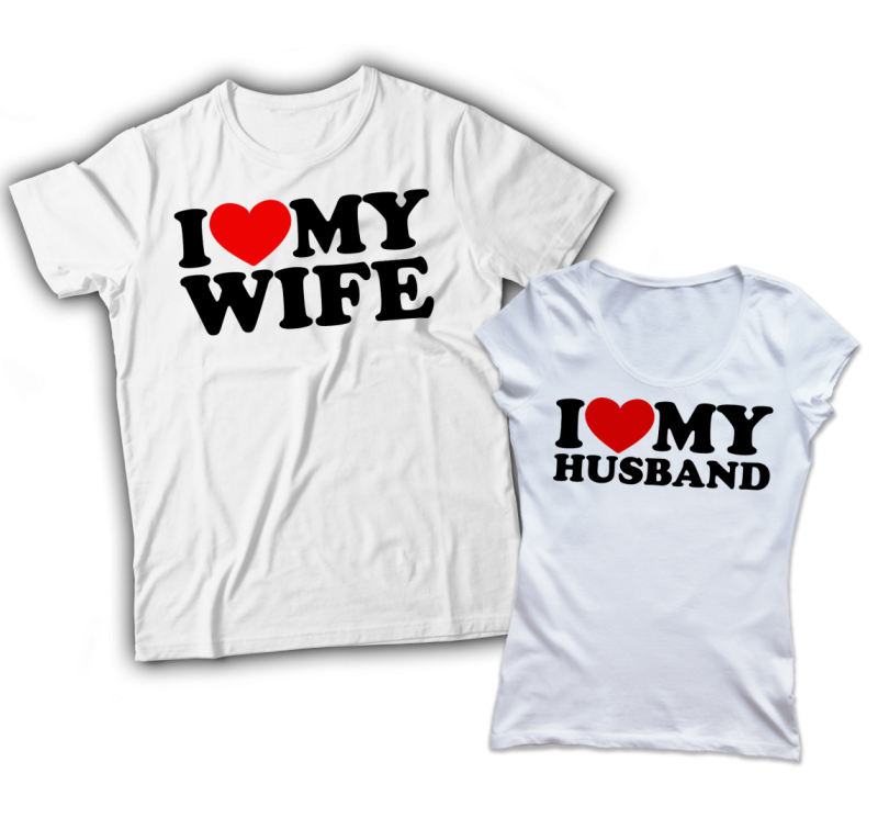 I love my husband póló