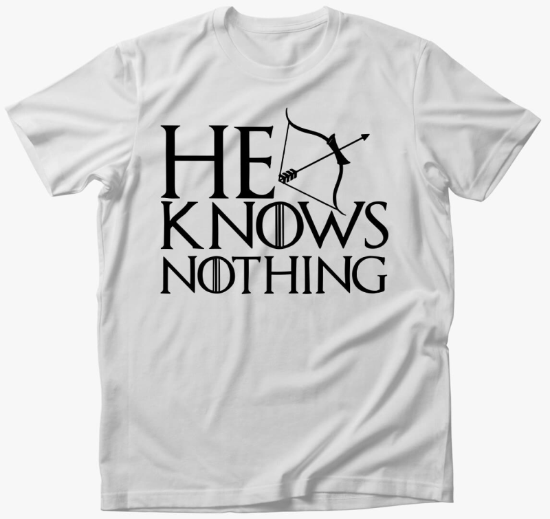 He knows nothing póló