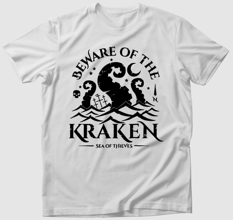 Sea of Thives Kraken póló