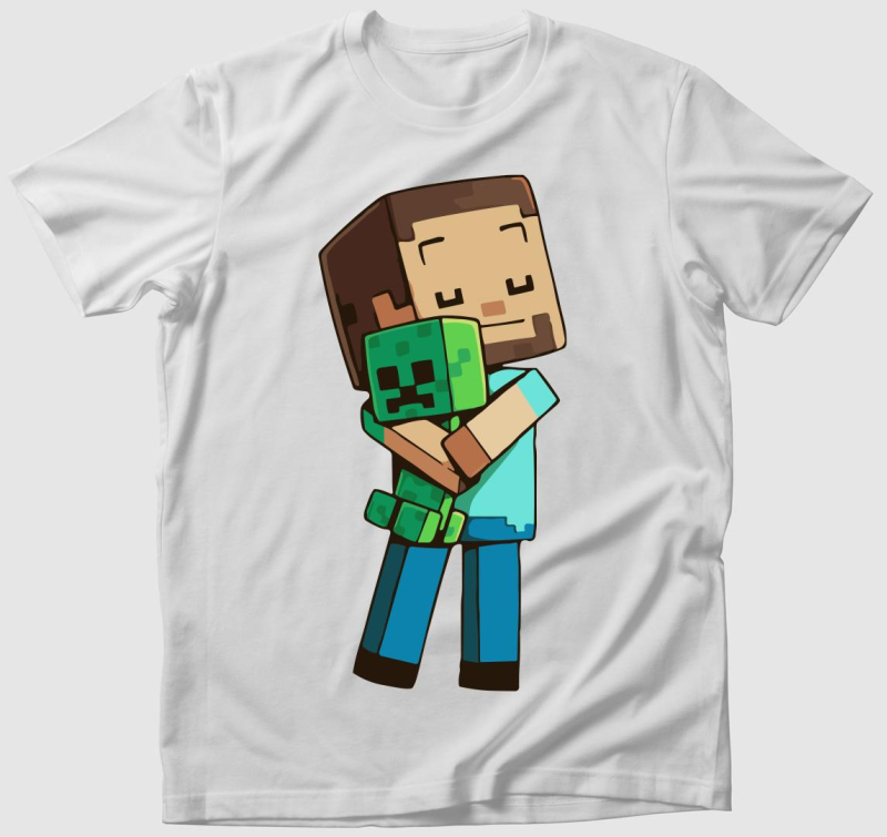 Minecraft Hug póló