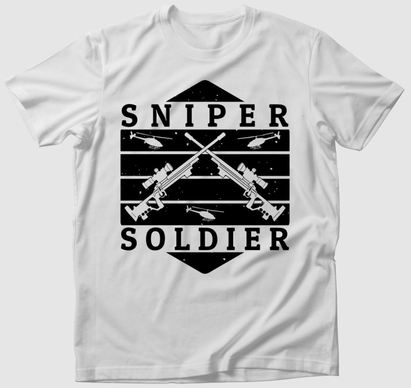 Sniper Soldier póló