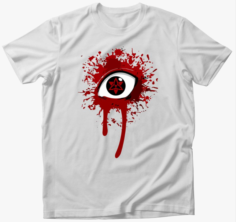 Uchiha mangekyou sharingan naruto póló