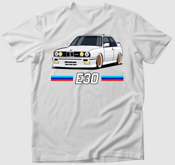 BMW e30 autó póló