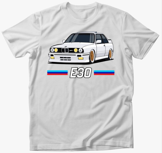 BMW e30 autó póló