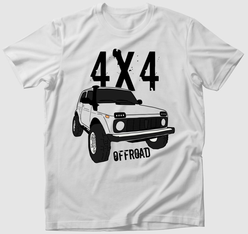 4x4 offroad póló