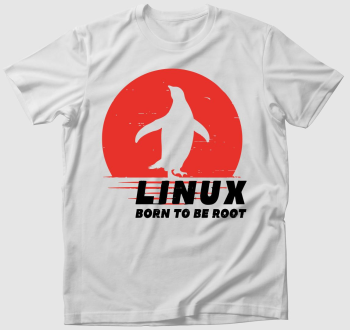 Linux born to be root póló