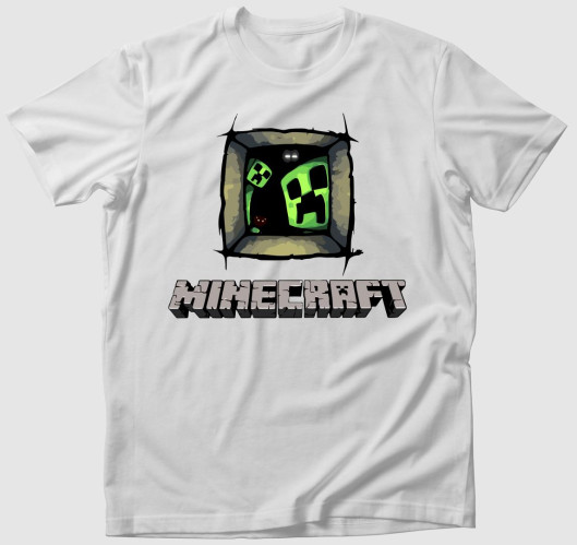 Minecraft window zombie póló