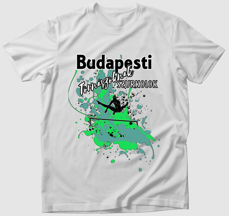 Budapest_01_tornászoknak szurkolok - póló