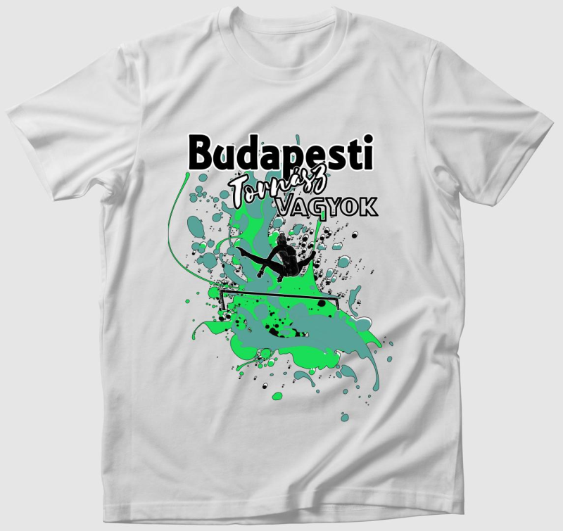Budapest_01_tornász vagyok - póló