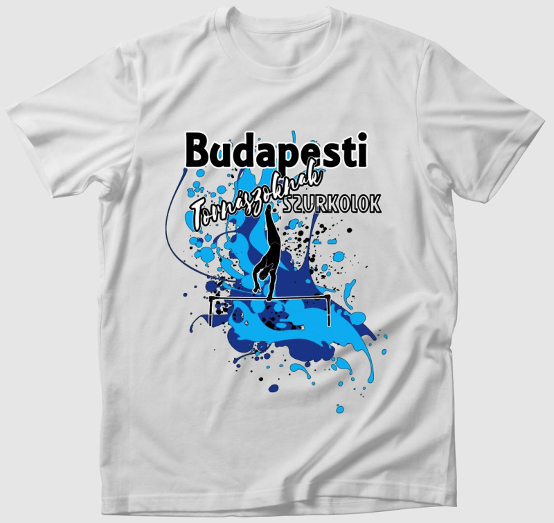 Budapest_08_tornászoknak szurkolok - póló