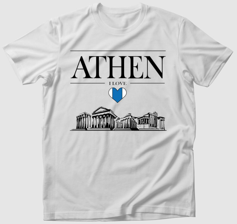 I love Athen póló