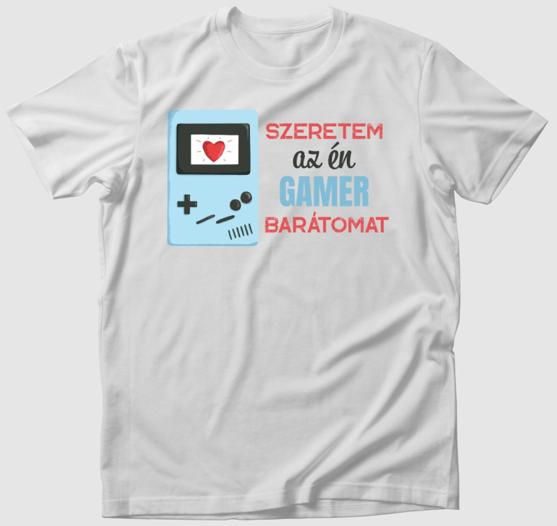 Szeretem az én gamer barátomat páros póló