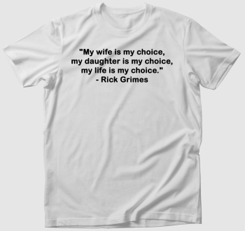 Rick Grimes visszatér póló