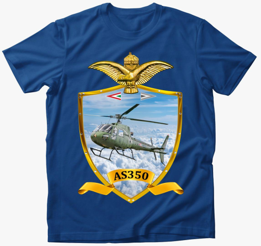 Pajzs AS350 póló