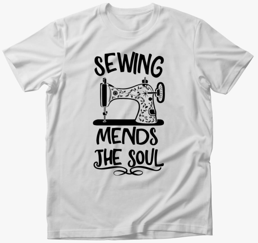Sewing mends the Soul póló