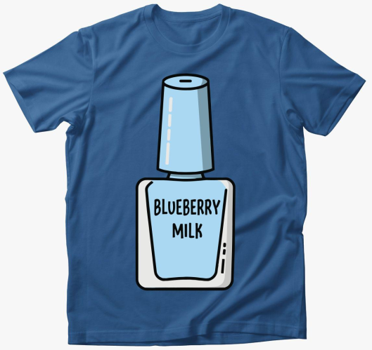 Blueberry Milk körömlakk póló...