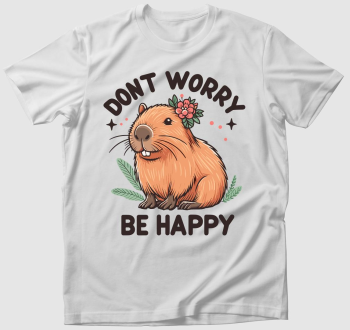 dont worry capybara póló