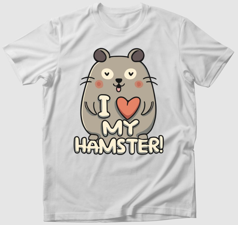 I love my hamster póló