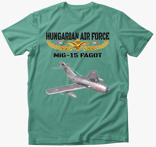Aranysas MiG-15 póló
