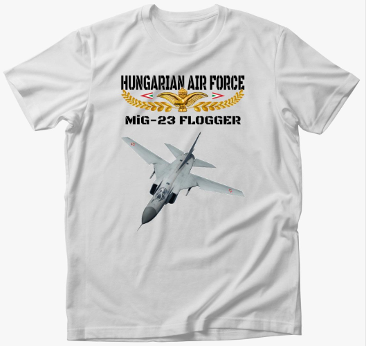 Aranysas MiG-23 3 póló