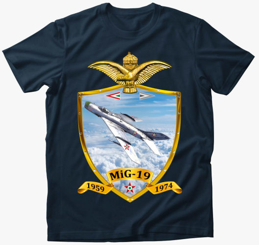 Pajzs MiG-19 póló