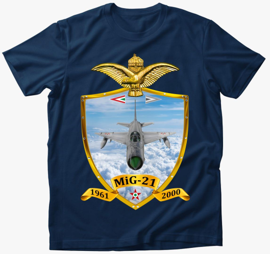 Pajzs MiG-21 póló