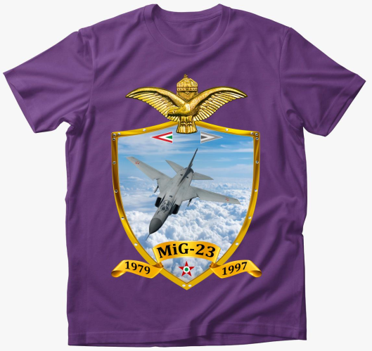 Pajzs MiG-23 póló
