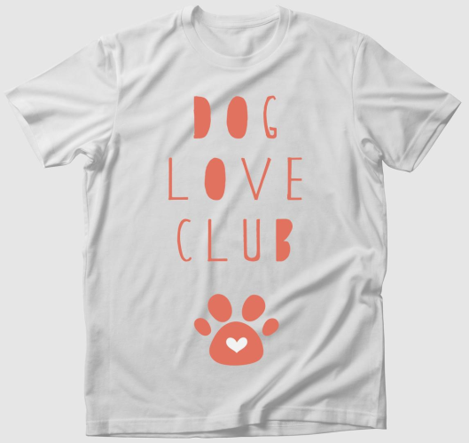 Dog love club póló