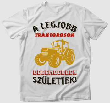 Legjobb traktoros december póló