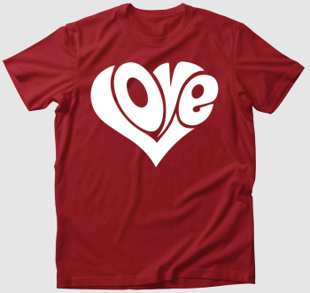 Love szerelem póló