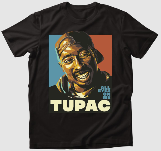 Tupac All eyes on me póló - 2p...