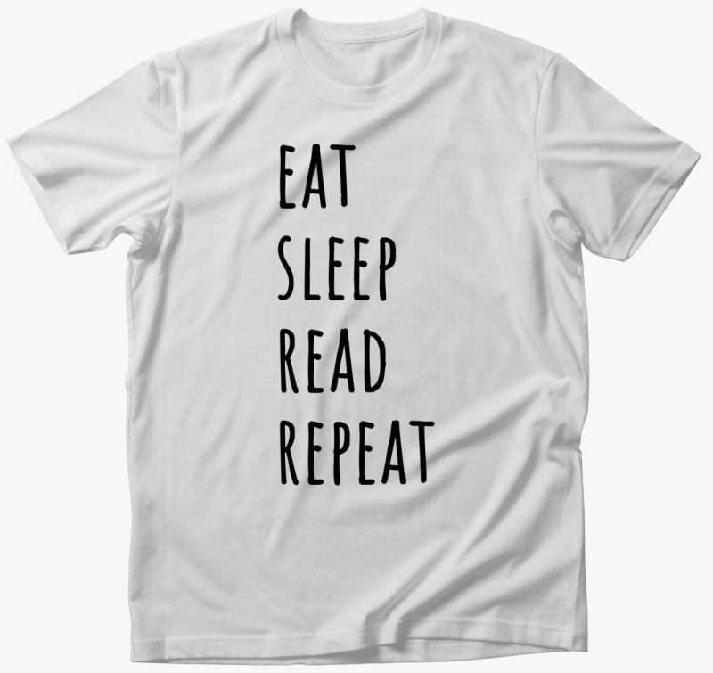 Eat Sleep Read póló