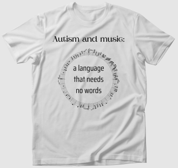 Autism and music póló 