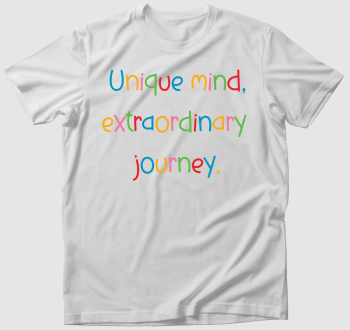 Unique mind extraordinary journey2 póló 