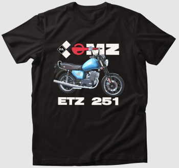 MZ ETZ 251 póló kék