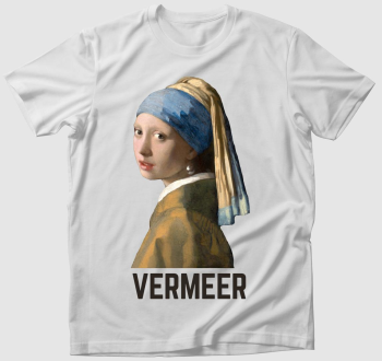 Lány gyöngy fülbevalóval Vermeer póló