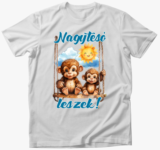 Nagytesó leszek, kismajmok hin...