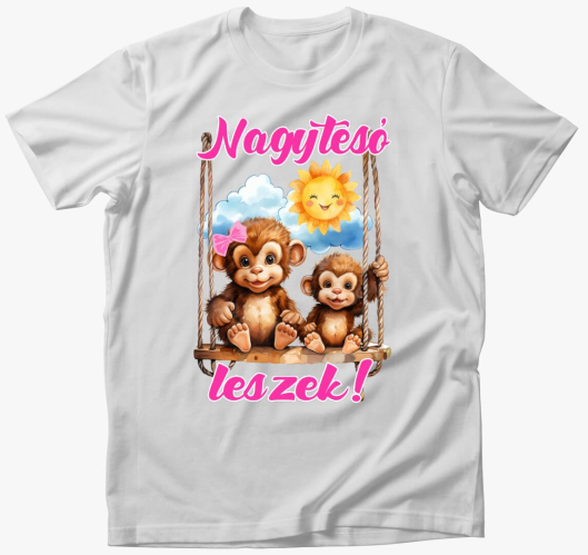 Nagytesó leszek, kismajmok hin...