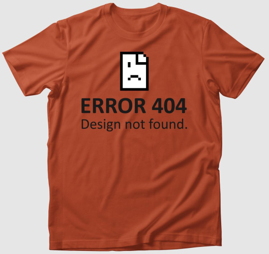 Error 404 Design Not Found pól...