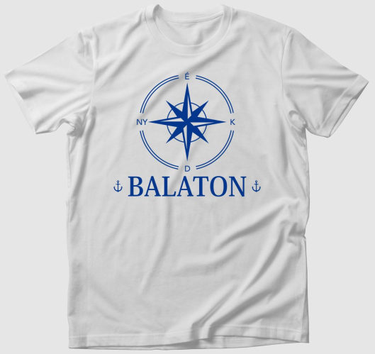 Balaton iránytű póló