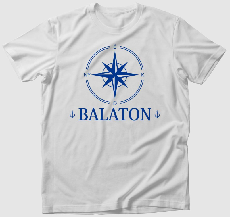 Balaton iránytű póló