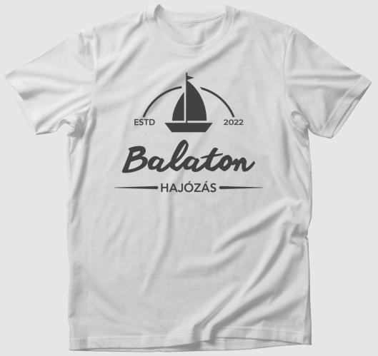 Balaton hajózás póló