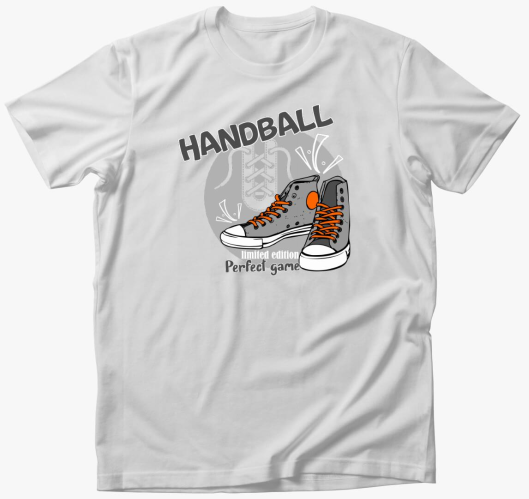 Kézilabdás cipős póló