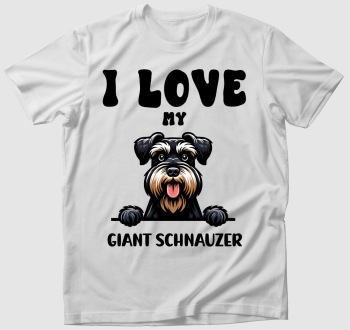 I love my giant schnauzer póló